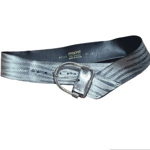 Mossel Women's Unique Silver Waist Belt